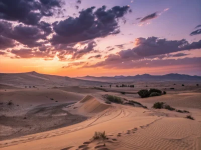 Twilight Desert Mirage