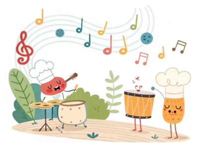 Snack Time Shuffle + Prompts for Meditation & Healing Music