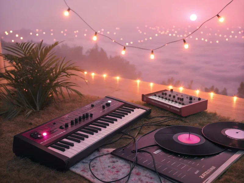 Neon Lights and Empty Streets