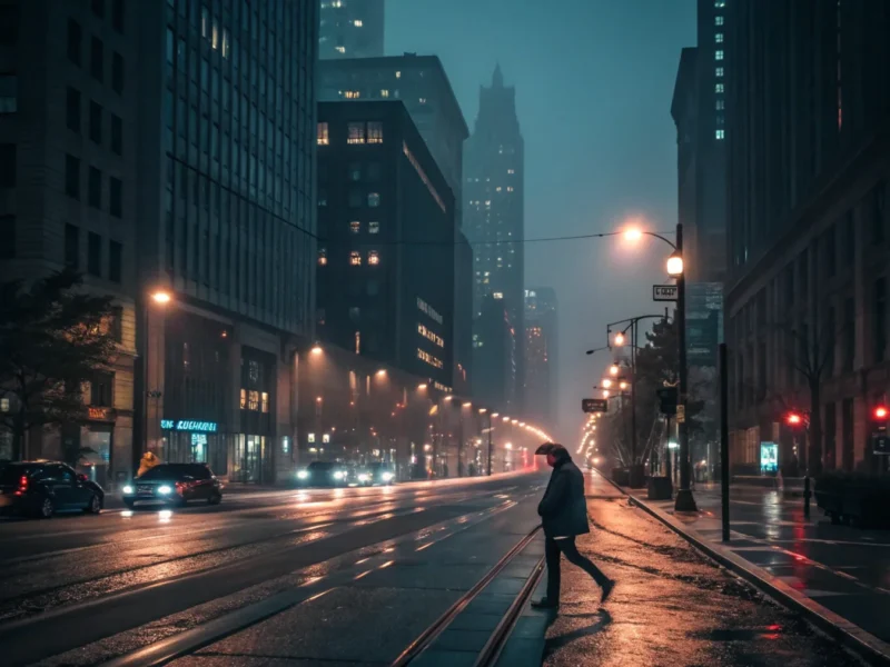 Night City Reflections