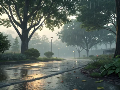 After Rain, The Stillness