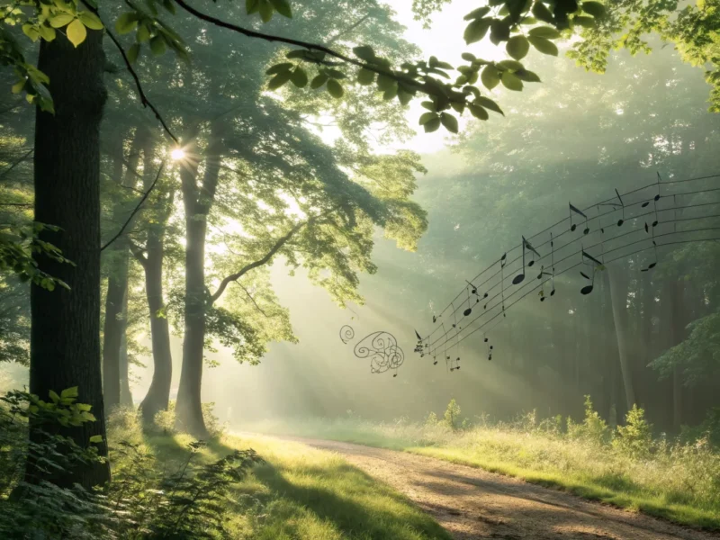 Falling Light Between Branches + Fantasy RPG Soundtracks