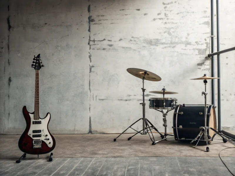 Rain Falls On Broken Glass