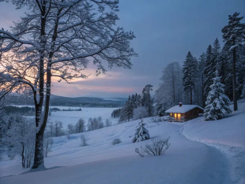 Lanterns On The Winter Lake + Melancholic Acoustic Ballad Verses