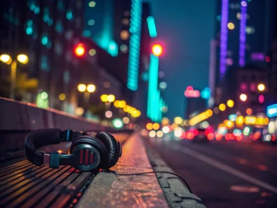 Burning Skyline Night