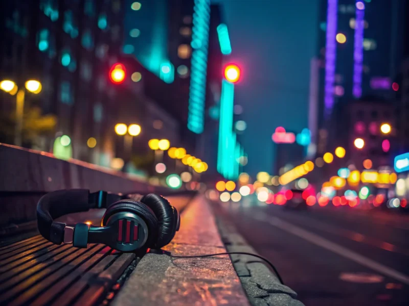 Burning Skyline Night